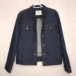 Jack and Jones Denim Blue Button Down Jean Jacket